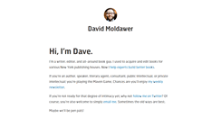 Desktop Screenshot of davidmoldawer.com